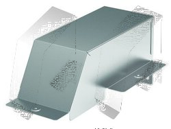 DKC Ответвитель-крышка Т-образный переxодник DDT 300х200 (отв h=50) арт. 36572