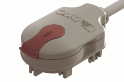 DKC Отводной блок с кабелем 3000 мм (H05Z1Z1F), N/L1, 2P, 10A арт. LTN70APP11AA000