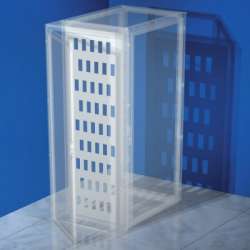 DKC Панель под промышленные разъёмы, 24 (3 x 8) разъёмов, 1800 x 400мм арт. R5PCDE1840