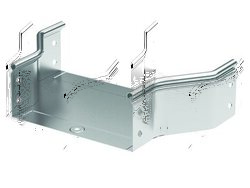 DKC Переходник RRC симметричный 600/400 H80, горячеоцинкованный арт. 36295HDZ