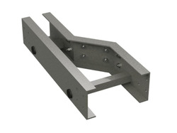 DKC Переходник левосторонний H100, 300/150, стеклопластик арт. GLL13015