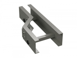 DKC Переходник правосторонний H100, 900/600, стеклопластик арт. GLR19060