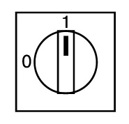 DKC Переключатель кулачковый с ручкой AS2004B-0501 арт. AS2004B-0501
