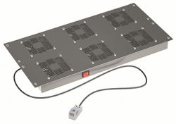 DKC Потолочный вентиляторный модуль, с термостатом, 6 вентилятора, для крыши 600мм арт. R5VSIT8006FT