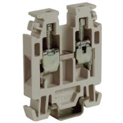 DKC RN.2/4GR Зажим проходной 2,5 кв.мм серый арт. ZRN500GR