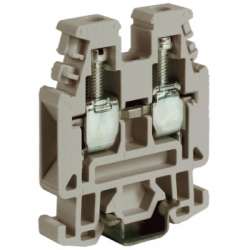 DKC RP.4/6GR Зажим проходной 4 кв.мм серый арт. ZRP300GR