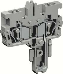 DKC Разъем типа "гнездо", с пружинным зажимом на 2 контакта для клемм типа HVPC. Серый. 2,5 кв. мм. арт. ZHVP910GR