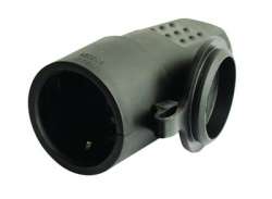 DKC Розетка Schuko. Каучук. арт. DIS1103160