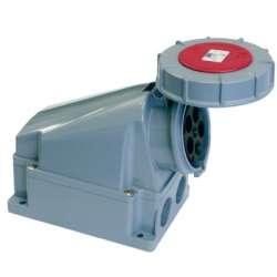 DKC Розетка наружной установки IP67 125 A 3P+E 400V арт. DISW041254