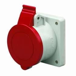 DKC Розетка панельная IP44 32A 3P+E 400В арт. DIS4223266