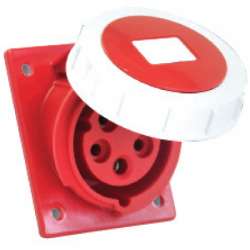 DKC Розетка скрытой установки, с наклоном IP67 32A 3P+E+N 400V арт. DISF440325