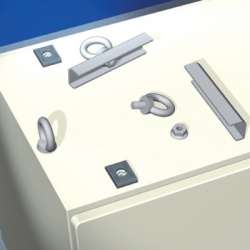 DKC Рым-болты, для пультов и стоек управления, 4шт. арт. R5A34