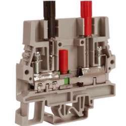 DKC SCB.6/CD, тестовый с разъединителем для амперметра 6 кв.мм бежевый арт. ZSB220