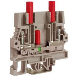 DKC SCB.6/DD, тестовый с разъединителем для вольтметра 6 кв.мм бежевый арт. ZSB210