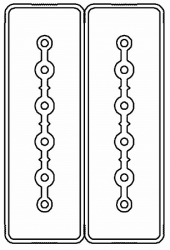 DKC Секция прямая шинопровод 1+1 точек отвода L=3000мм Cu 6P+6P25A арт. LTC25MSP42AA000