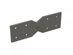 DKC Шарнирный соединитель вертикальный Н - 80 мм, стеклопластик арт. GPV00800