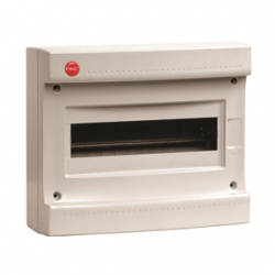 DKC Щиток настен. без дверцы 18 мод., IP40, серый арт. 83618