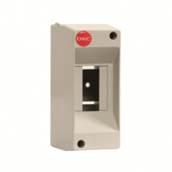 DKC Щиток настенный, серый, без крышки, 2мод., RAL 7035 арт. 82002