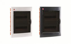 DKC Щиток встраив. с дверцей 24 мод., IP41, белый, с усил. клеммн.блоком 2х87308 арт. 81724