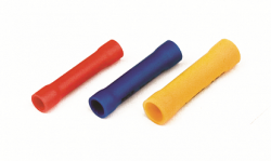 DKC Соединитель, сечение провода 0.25-1.5мм2 L=21,5мм красный арт. 2A20P