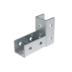 DKC Соединитель С-образного профиля 41х41 под углом 90°, горячеоцинкованный арт. BSF4106HDZ