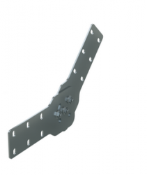 DKC Соединитель шарнирный вертикальный H 100 мм арт. UVH010