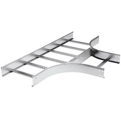 DKC Т-ответвитель 100х400 R300, цинк-ламельный арт. LT1304ZL