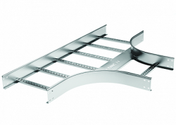 DKC Т-ответвитель 100х500 мм R-600, горячеоцинкованный арт. LT1605HDZ