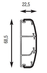 DKC TCN A Канал-плинтус арт. 09698