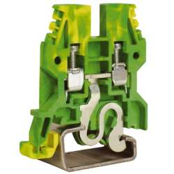 DKC TED.4 Зажим для заземления желт.зелен 4 кв.мм арт. ZTE400