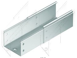 DKC Телескопическое расширение для лотка 150х80 длина 600мм, цинк-ламельное арт. 35303600ZL
