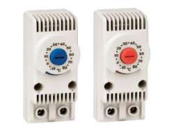 DKC Термостат, диапазон -10 ~ +80 градусов С, контакт NC (нормально закрытый) арт. R5TMS02