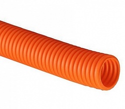 DKC Труба гофрированная ПНД легкая D=20mm (100m) оранжевая арт. 70920