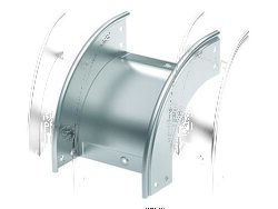 DKC Угол CD 90 вертикальный внеш. 90° 400/50, цинк-ламельный арт. 36786ZL