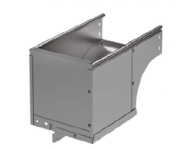 DKC Угол CDSD 90 вертикальный внешний нержавеющая сталь арт. 37502INOX