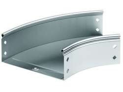 DKC Угол CPO 45 горизонтальный 45° 600х50, нержавеющий арт. 36068INOX