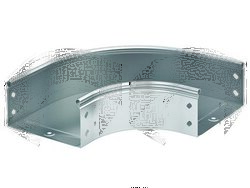 DKC Угол CPO 90 горизонтальный 90° 100x50, горячеоцинкованный арт. 36002HDZ