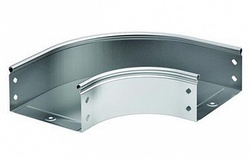 DKC Угол CPO 90 горизонтальный 90° 150х50, цинк-ламельный арт. 36003ZL