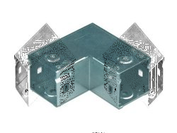 DKC Угол горизонтальный 90 50х50, глухой арт. 39000