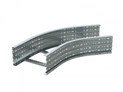 DKC Угол лестничный 45 градусов 150x800, цинк-ламель арт. ULC658ZL