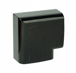 DKC Угол плоский 110х50 мм, черный арт. 01003A