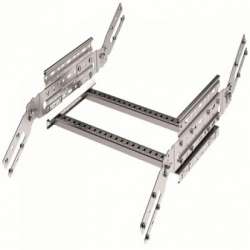 DKC Угол вертикальный лестничный 200х200, цинк-ламель арт. ULF022ZL