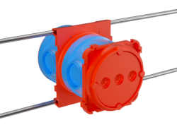 DKC Универсальная установочная коробка для заливки в бетон,90х71,h110 арт. 59393U