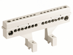 DKC Усиленный клеммный блок (2х18мод.) в комплекте с крепежом арт. 87318