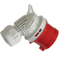 DKC Вилка кабельная угловая IP44 16A 3P+E 400В арт. DISA040164