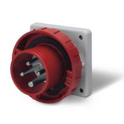 DKC Вилка панельная прямая IP67 32А 3P+E 400В арт. DIS2483296