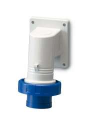 DKC Вилка панельная с наклоном IP67 32А 2P+E 250В арт. DIS2473293