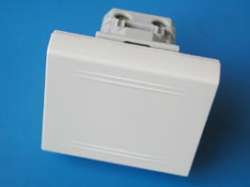 DKC Viva Бел Выключатель однополюсный, 2мод арт. 45021