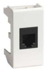 DKC Viva Розетка компьютерная RJ-45, кат.5e арт. 45038