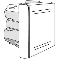 DKC Viva Серый Выключатель 1P 2мод арт. 45031